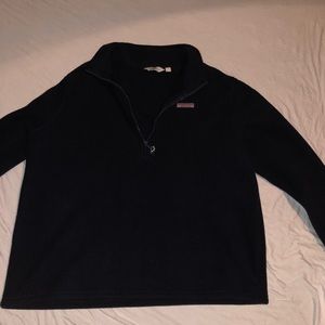 LONG SLEEVE VINEYARD VINES FLEECE SWEATER